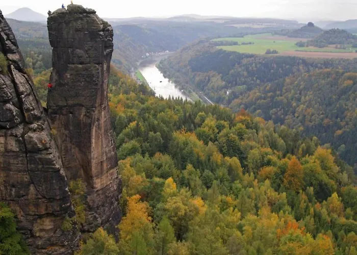 Idyllische In דירה Lichtenhain (Sebnitz)